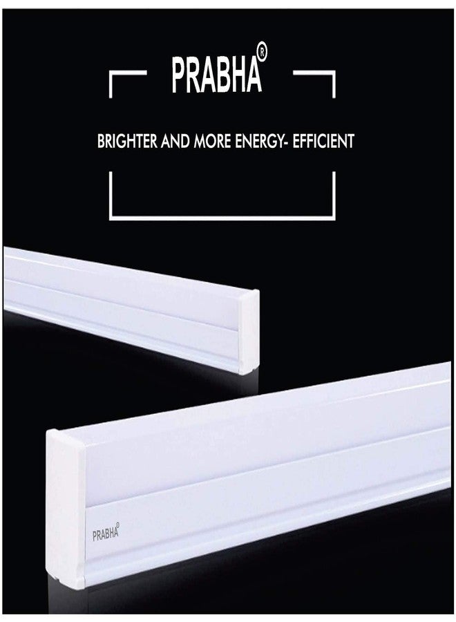 Prabha 15W LED 437.00 Cool Day Tube Light (PRA15WDCWHLT2, White)- Pack of 2 - Image 4